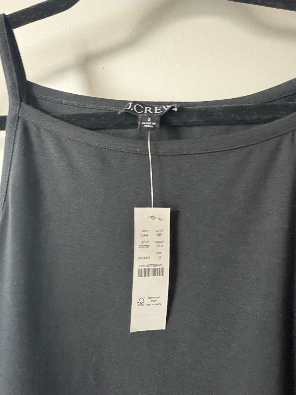 NWT J crew black sundress.   Sold out   Sz S - Picture 4 of 4